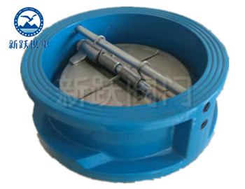 DH77X對(duì)夾式蝶形止回閥